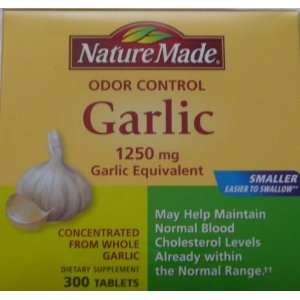    Nature Made Odorless Garlic Supplement 300 Tablets 