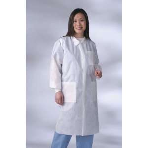  Labcoat, Mltlyr, Knitcuff, Tradcolar, Wht, Sm Health 