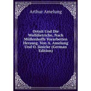   Amelung Und O. JÃ¤nicke (German Edition) Arthur Amelung Books