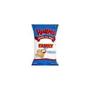 Ruffles Potato Chips Family Size Original, 13.5oz (Pack of 4)  