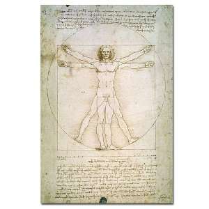   The Proportions of the Human Figure  by Leonardo da Vinci 
