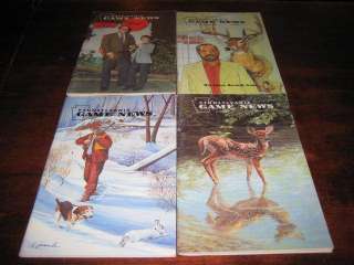 Lot of four 1984 Pennsylvania Game News Magazines  