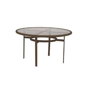  Tropitone Aluminum 48 Round Patio Dining Table with 