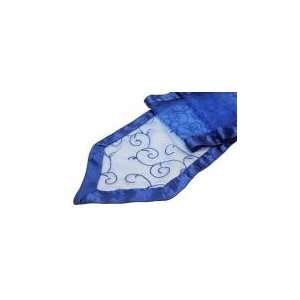  Wholesale wedding Embroidery Runner   Royal Blue