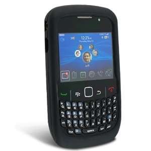  Skin Case Phone Cover For Blackberry Curve 8520 BLACK 