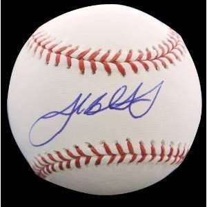  Josh Beckett Signed Baseball   OML   Autographed Baseballs 