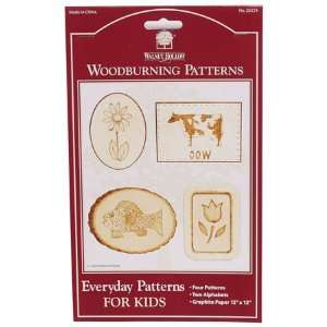  NYA Woodburning Pattern Packet, Kids Everyday WHF26324 