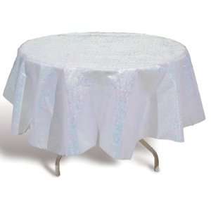  Opalescent Octy Round Table Covers   Opal
