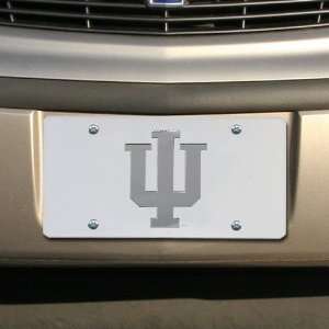  NCAA Indiana Hoosiers Satin Mirrored Team Logo License 