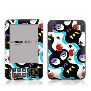 Skull Bombs Design Protective Decal Skin Sticker for  Kindle 