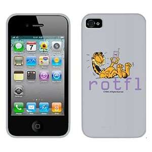  Garfield ROTFL on Verizon iPhone 4 Case by Coveroo 