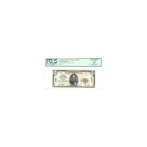 1929 $5 National Bank Note, Yazoo City, MS, Choice New 63 