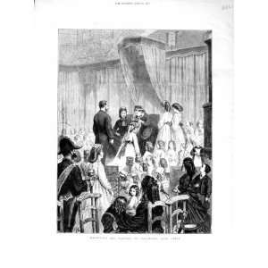  1872 Scene Crowning Rosiere Nanterre Paris France