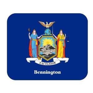  US State Flag   Bennington, New York (NY) Mouse Pad 