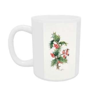  Holly and rosehips by Nell Hill   Mug   Standard Size 