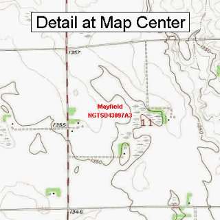   Map   Mayfield, South Dakota (Folded/Waterproof)