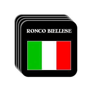  Italy   RONCO BIELLESE Set of 4 Mini Mousepad Coasters 