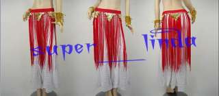 Belly Dance hip scarf Belt Tribal Fringe Tassel 7 color  