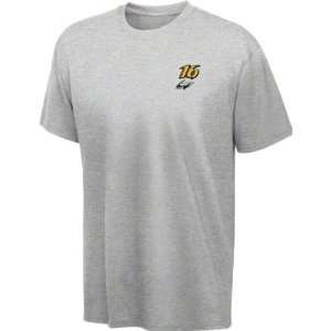  Greg Biffle Grey Embroidered T Shirt