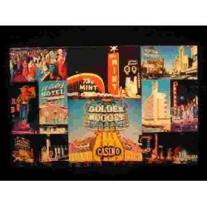  Multi View, Golden Nugget, Las Vegas, Nevada 50s PC not 