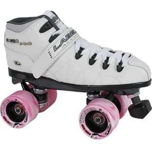   Labeda Mombo Twister White Roller Skates   Size 6