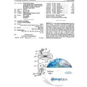  NEW Patent CD for PACKING MACHINES 
