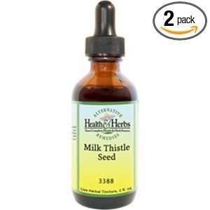 Alternative Health & Herbs Remedies Milk Thistle Seed 2 Ounces (Pack 