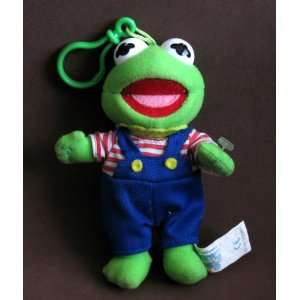   MUPPET BABIES   BABY KERMIT Bean Bag Doll CLIP ON Toys & Games