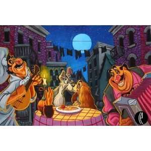  LAmour   Disney Fine Art Giclee by Tim Rogerson