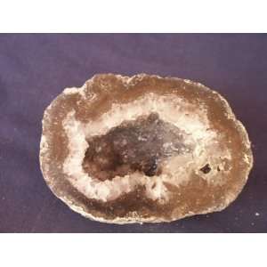  Cut and Polished Hollow Coconut Geode (Mexico), 12.16.9B 