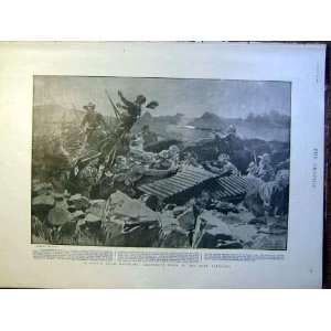  Mafeking Boer Trenches De Haenen Sortie Boer War 1900 