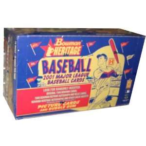  2001 Bowman Heritage Baseball HOBBY Box   24P10C Toys 