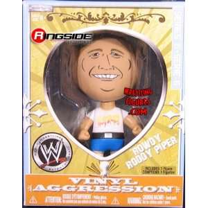 RODDY PIPER VINYL AGGRESSION 6 (3 FIGURE) WWE Wrestling Action Figure 
