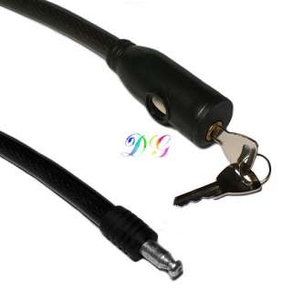 New High Quality Steel Spiral Cable Bike Bicycle Lock  
