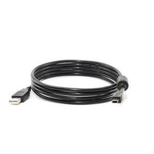   to Mini B 5 Pin Black 6ft Cable/Cord for Olympus Camera Ferrari DIGITA