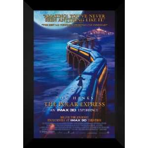  The Polar Express 27x40 FRAMED Movie Poster   Style F 