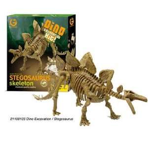  Geoworld Dino Excavation Kit   Stegosaurus Skeleton Toys & Games
