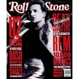  Bono, 1992 Rolling Stone Cover Poster by Neal Preston (9 