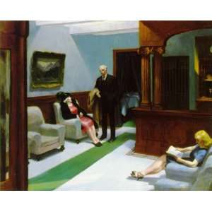  Oil Painting Reproductions, Art Reproductions, Edward Hopper, Hotel 