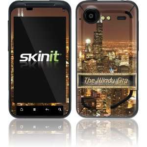  Chicago Illuminated Cityscape skin for HTC Droid 
