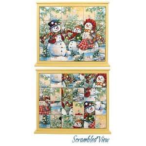  Byerss Choice Snowman Mini Advent Puzzles