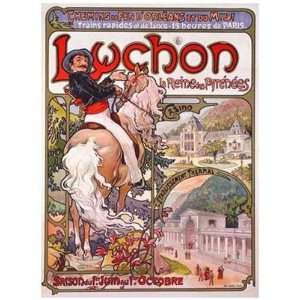  Luchon E. Brun. 17.00 inches by 24.00 inches. Best 