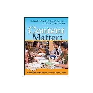 Content Matters A Disciplinary Literacy Approach to Improving Student 
