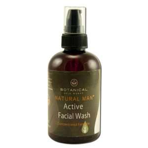  Mens Body Care Active Facial Wash 4 oz Beauty