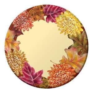  Fall Flowers Paper Banquet Dinner Plates Toys & Games