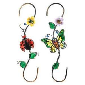  Butterfly and Ladybug Hangers (Set of 2)