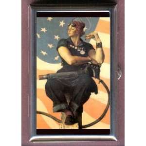  ROSIE THE RIVETER NORMAN ROCKWELL Coin, Mint or Pill Box 