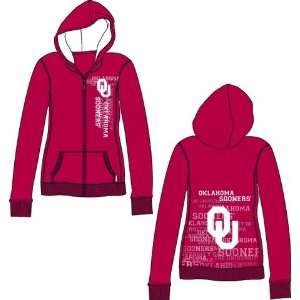  University of Oklahoma Sooners Womens Hooded Sweatshirt 