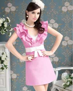 Gossip Girl Stylish Design Luxury Pink Dress Cocktail Evening Timeless 