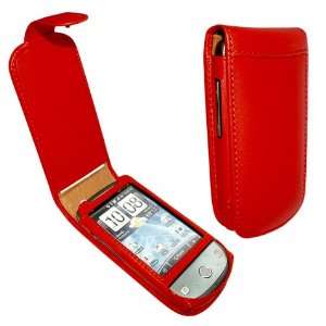  Piel Frama 467 Red Leather Case for HTC Hero Sprint Cell 